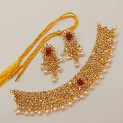 Haldi Dusk Choker Set | হলদি সন্ধ্যা চোকার সেট