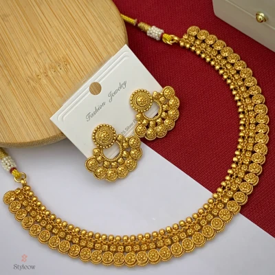 Twilight Bloom Necklace Set | গোধূলি বাহার নেকলেস সেট